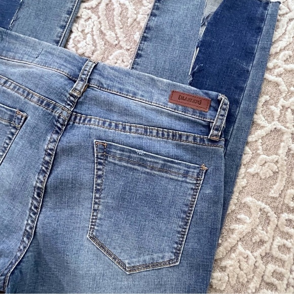 BlankNYC Skinny Classique Patchwork Split Front Jeans - Picture 13 of 14